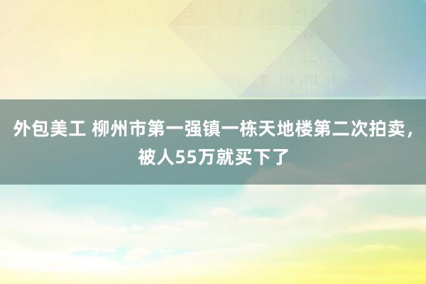 外包美工 柳州市第一强镇一栋天地楼第二次拍卖，被人55万就买下了